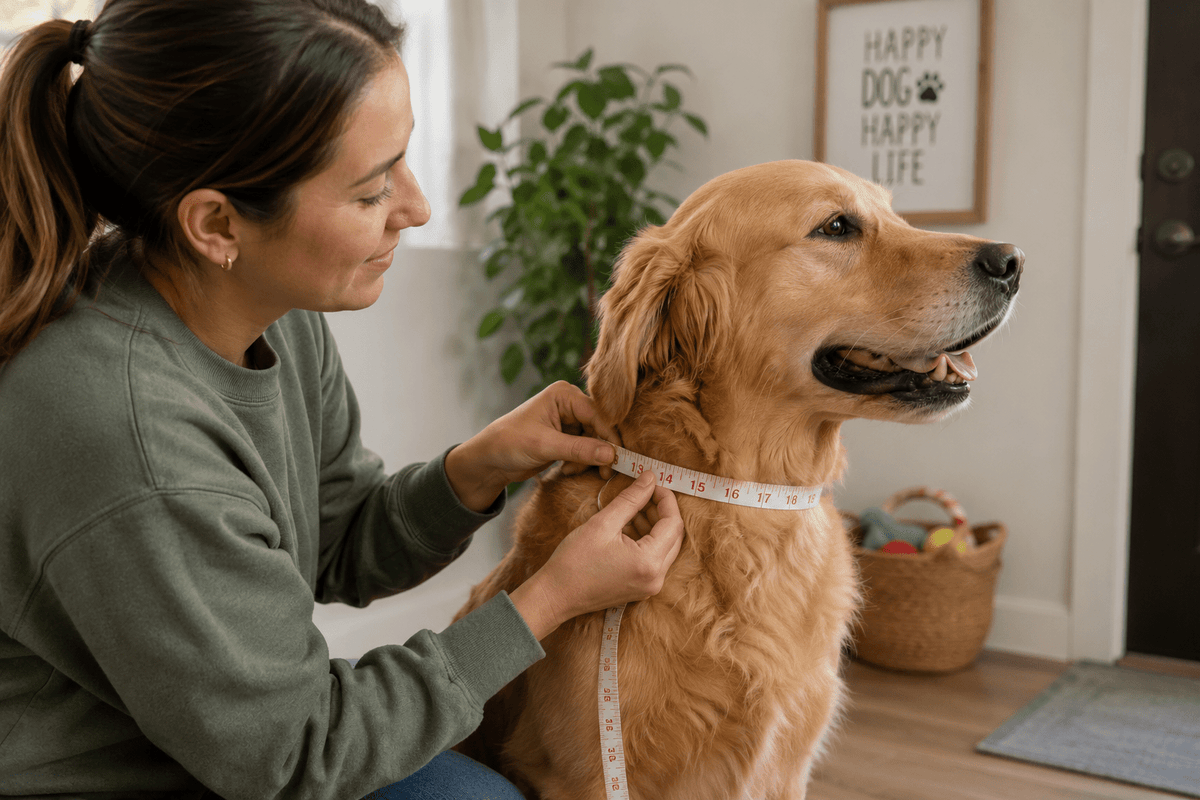 How to Measure Your Dog's Neck for a Collar (+ Size Chart) - Smiley Bark