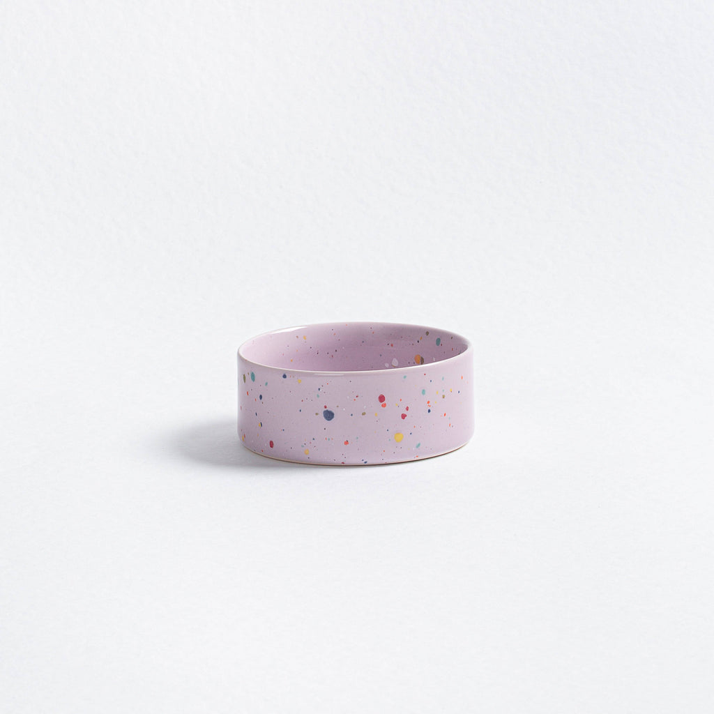 The Splatter Pet Bowl Set (Pack of 2) – Dreamy Lilac