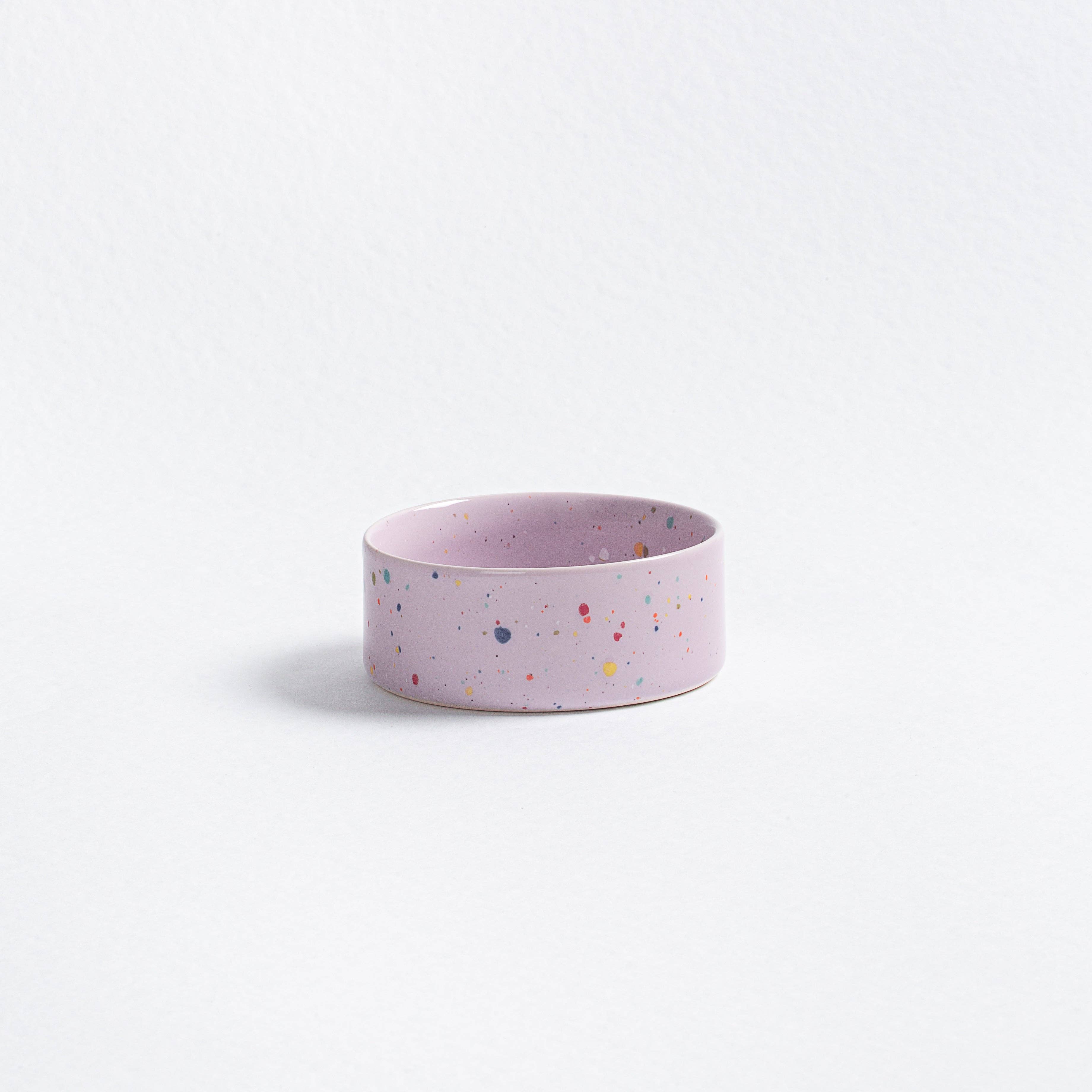 The Splatter Pet Bowl Set (Pack of 2) – Dreamy Lilac