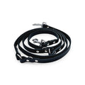 The Switch 3-in-1 Multi-Functional Leather Leash – Midnight Black