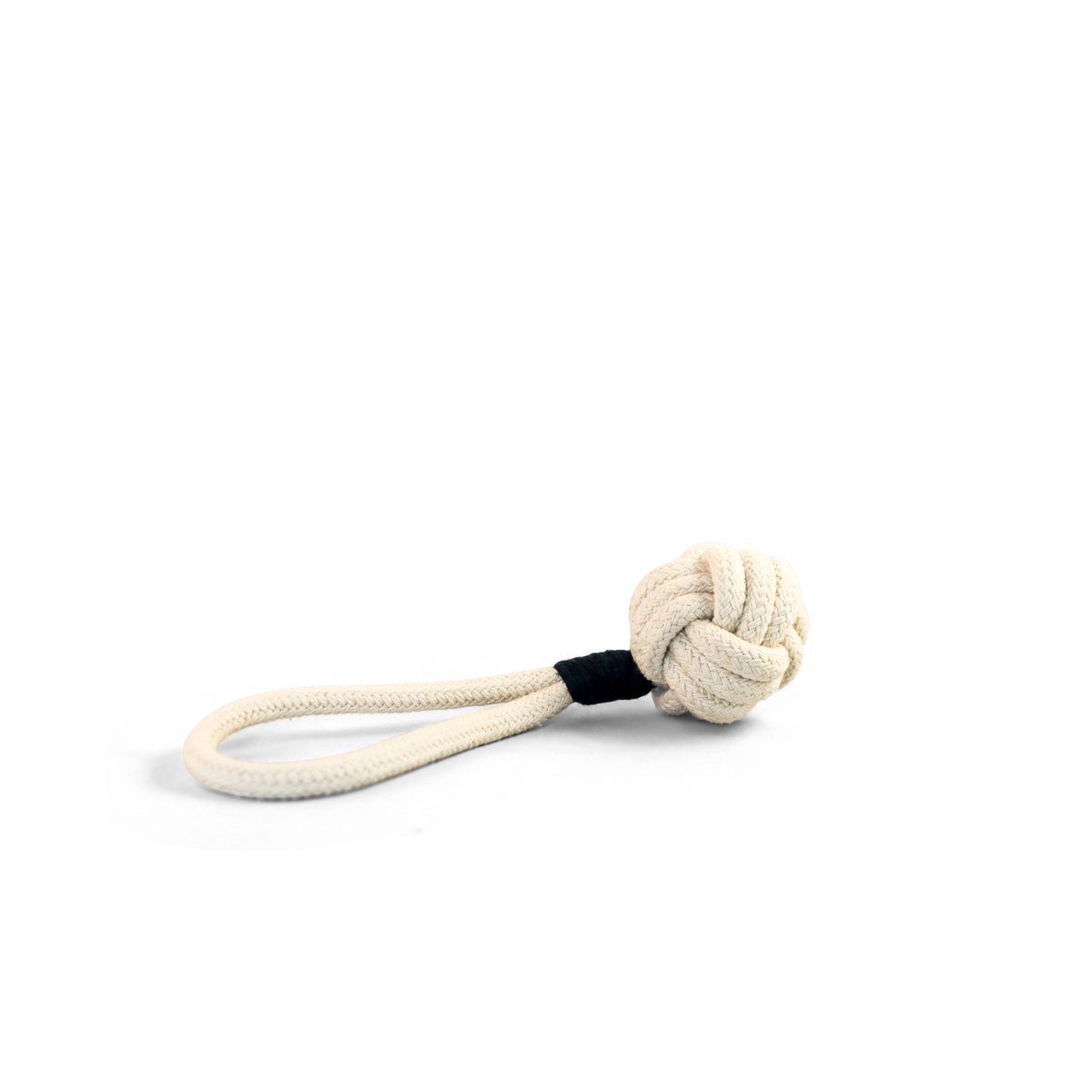 Tie the Knot Natural Cotton Tug Toy | Eco-Friendly Hand-Knotted Dog Toy