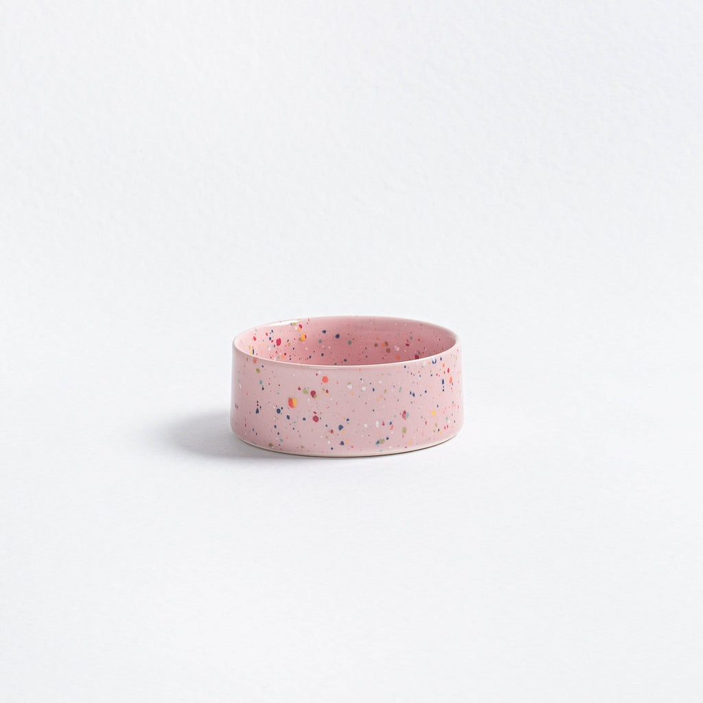The Splatter Pet Bowl Set (Pack of 2) – Candy Pink