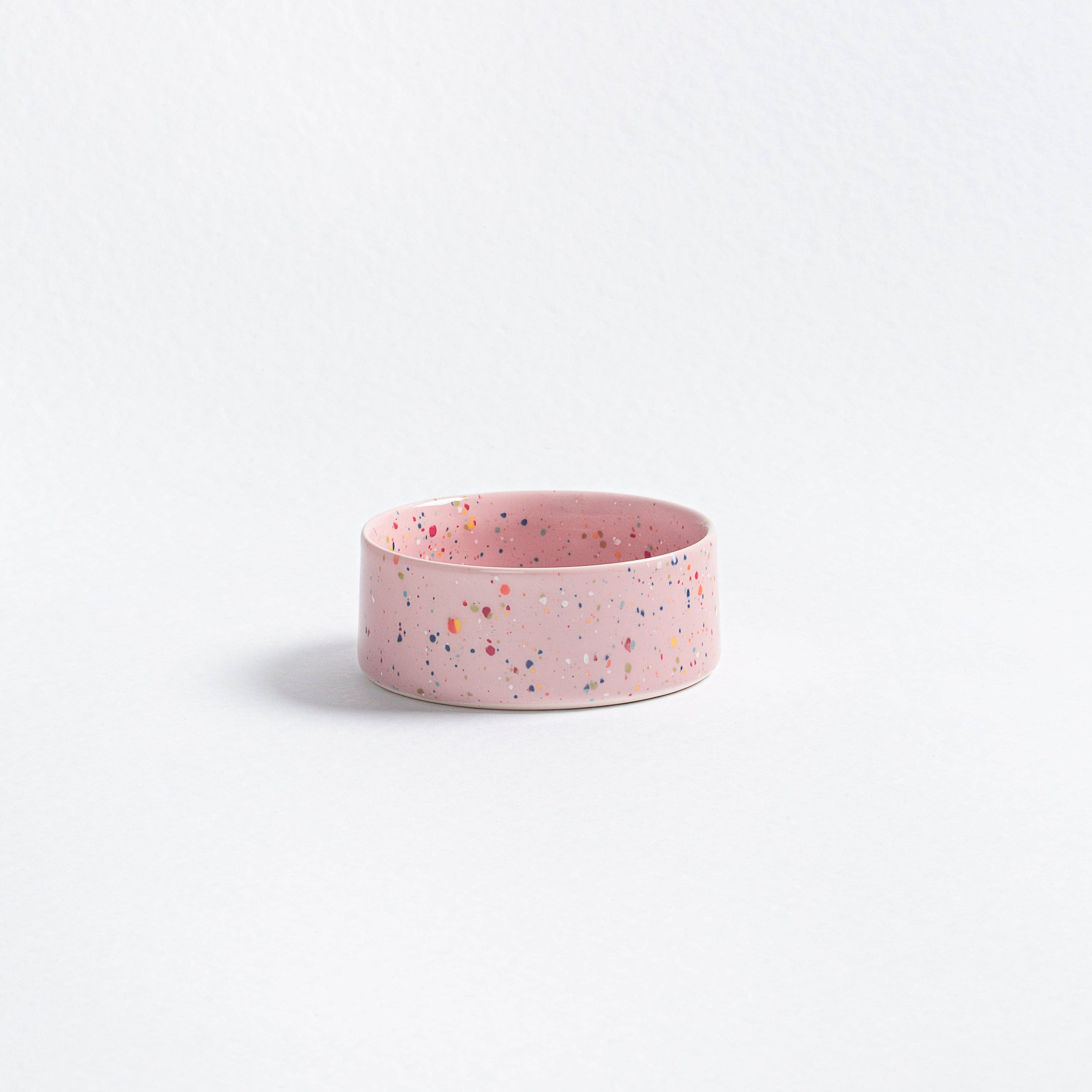 The Splatter Pet Bowl Set (Pack of 2) – Candy Pink
