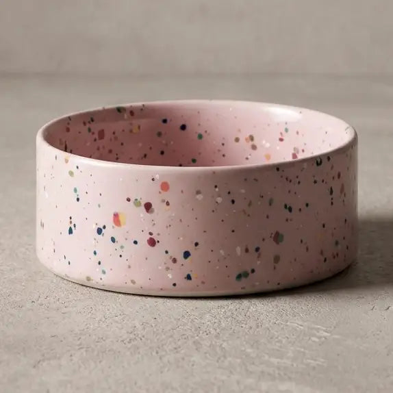 The Splatter Pet Bowl Set (Pack of 2) – Candy Pink