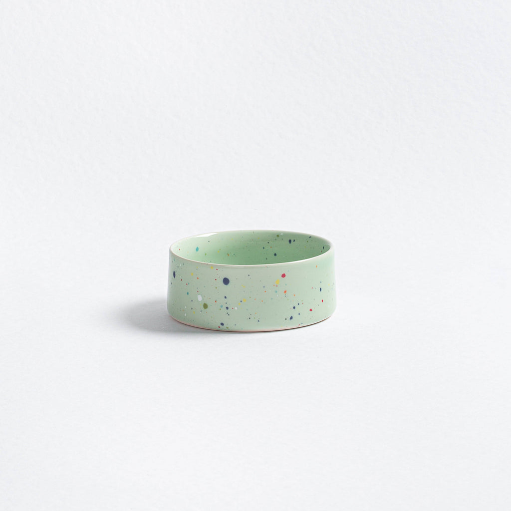 The Splatter Pet Bowl Set (Pack of 2) – Sage Green