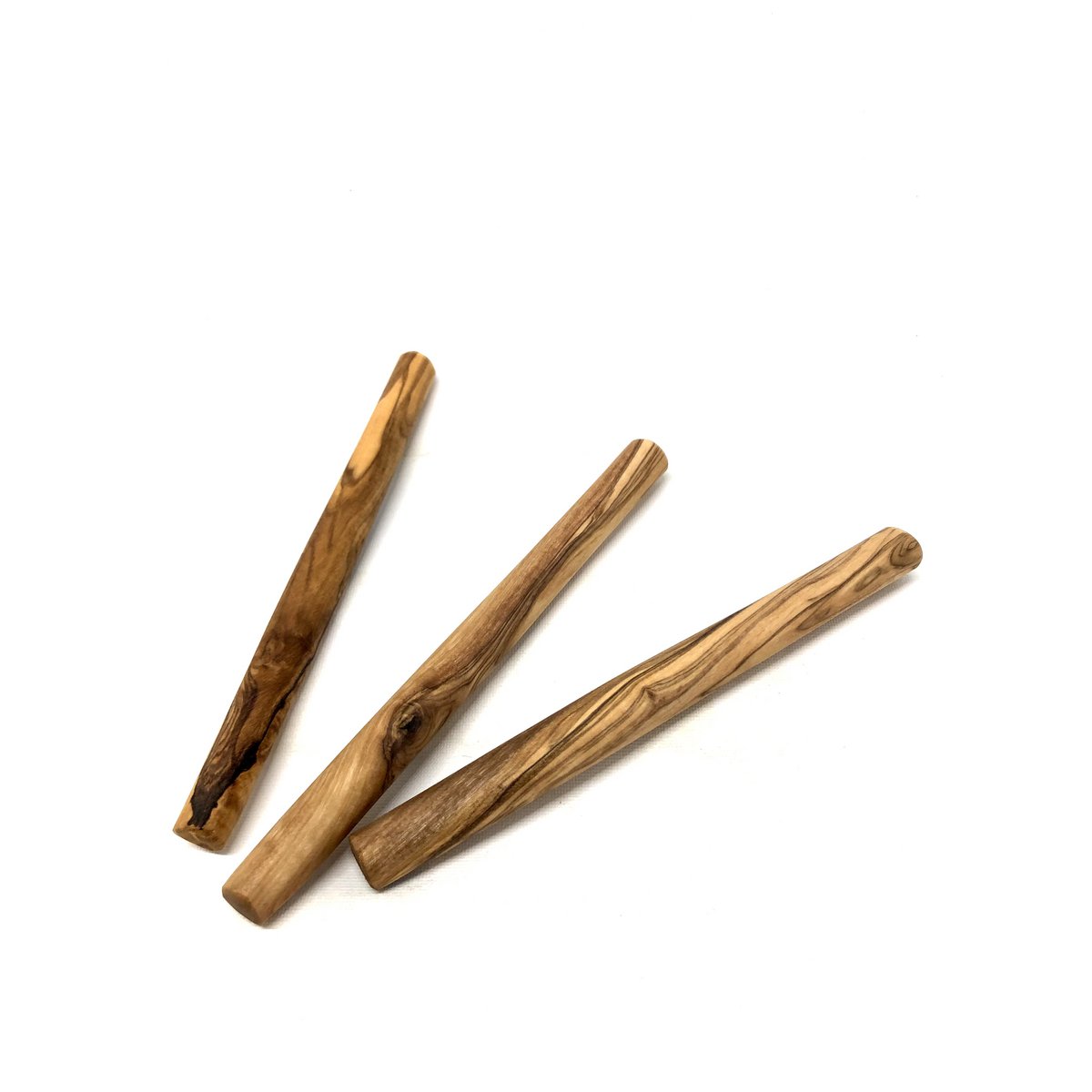 Natural Olive Wood Dental Chews for Small Dogs & Cats | Set of 3