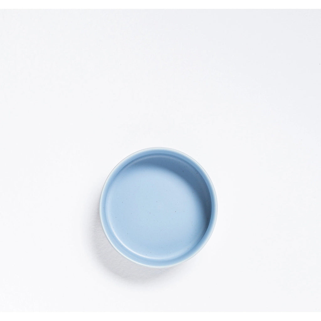 Cloud Handcrafted Stoneware Pet Bowl Set of 2 – Sky Blue