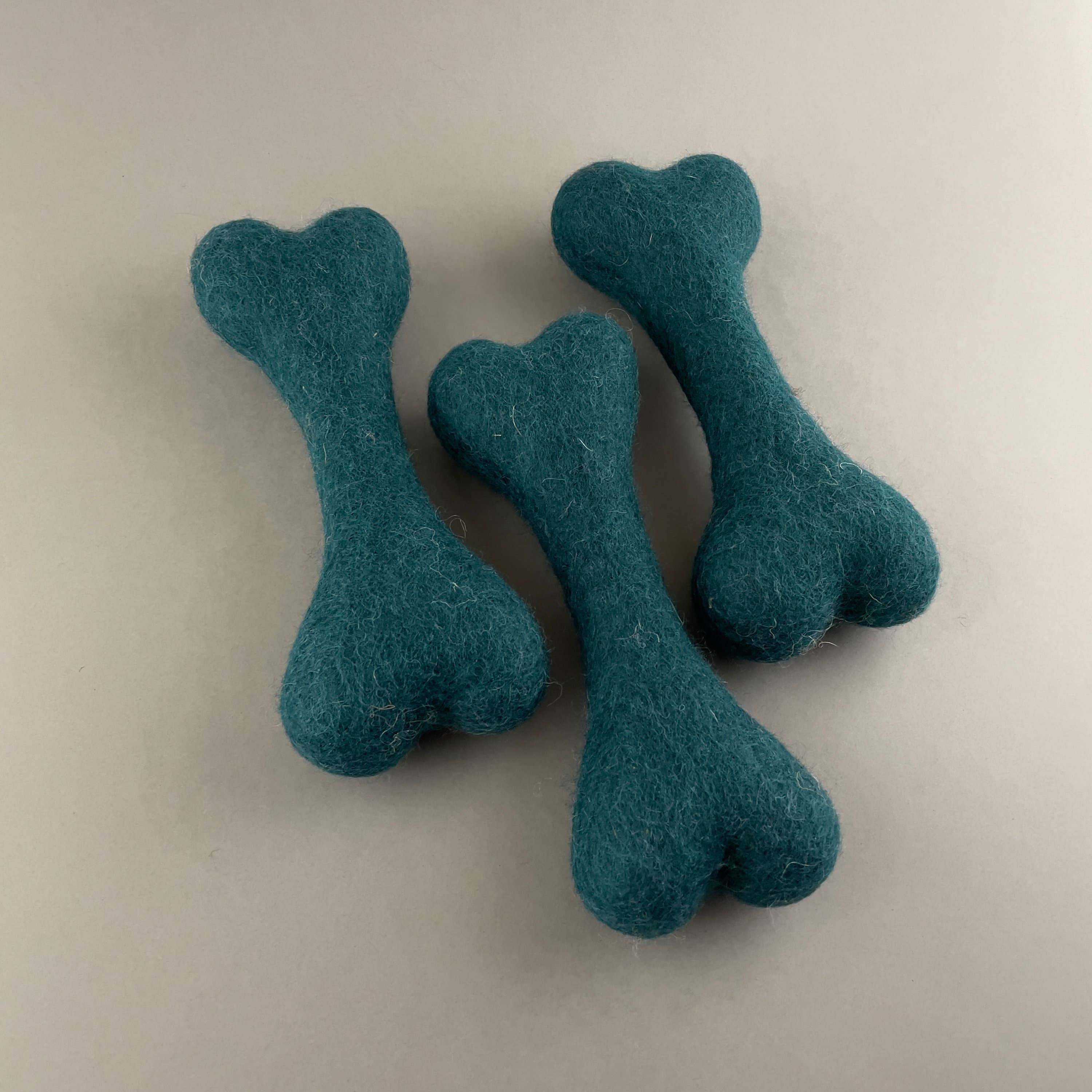 The Felted Wool Bone – The Vibrant Series (20cm)