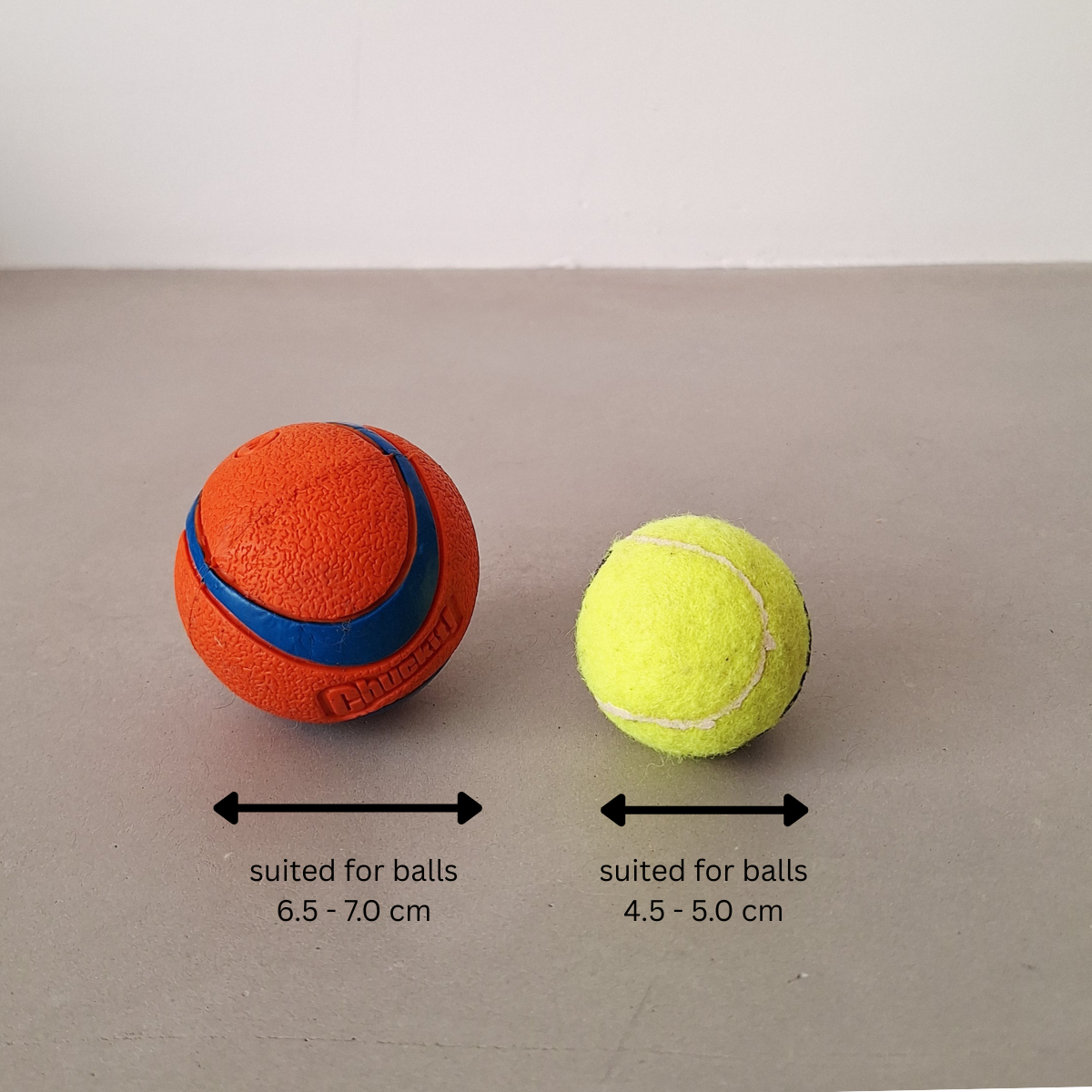 Premium Leather Hands-Free Tennis Ball Holder – Camel / Cognac