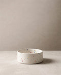Smiley Bark large dog starter set — bowls, placemat and wool bone