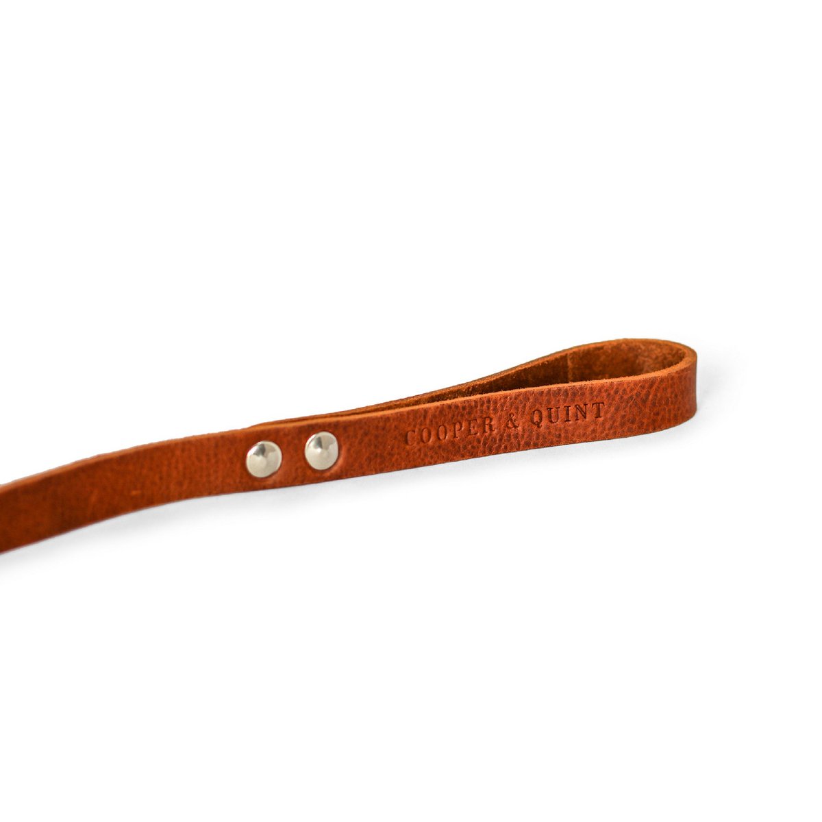 No Fuss Leather Dog Leash – Heritage Brown | Minimalist Italian Leather