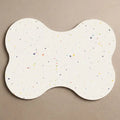 The Splatter Bone Placemat – Pure White