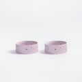 The Splatter Pet Bowl Set (Pack of 2) – Dreamy Lilac
