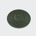 Silicone Dog Lick Mat – Dark Olive - Smiley Bark
